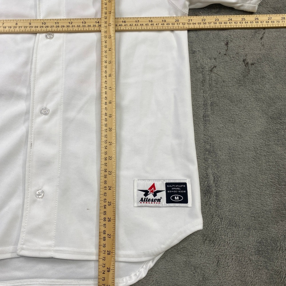 Tiant 23 Alleson Athletic Baseball Jersey Mens M White Button Up Short Sleeve - Picture 5 of 10